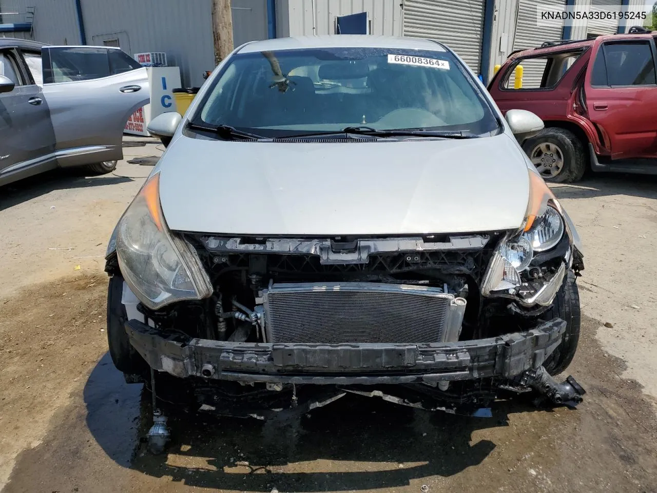 2013 Kia Rio Ex VIN: KNADN5A33D6195245 Lot: 66008364