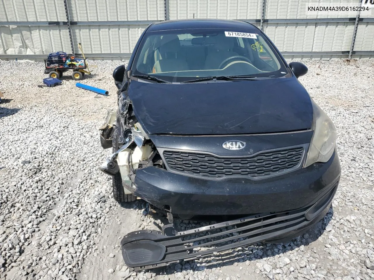 2013 Kia Rio Lx VIN: KNADM4A39D6162294 Lot: 67185854