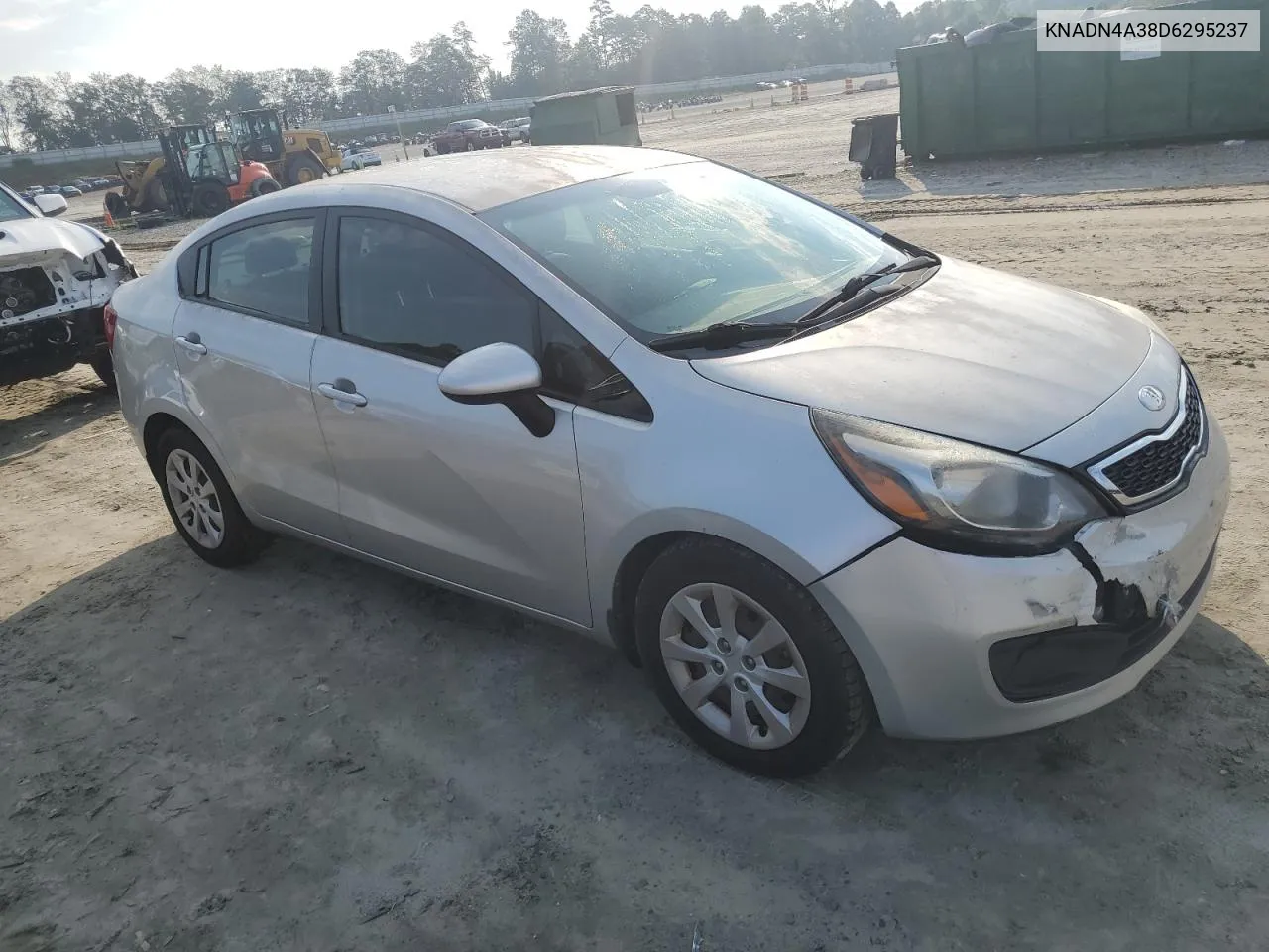 2013 Kia Rio Ex VIN: KNADN4A38D6295237 Lot: 67335704