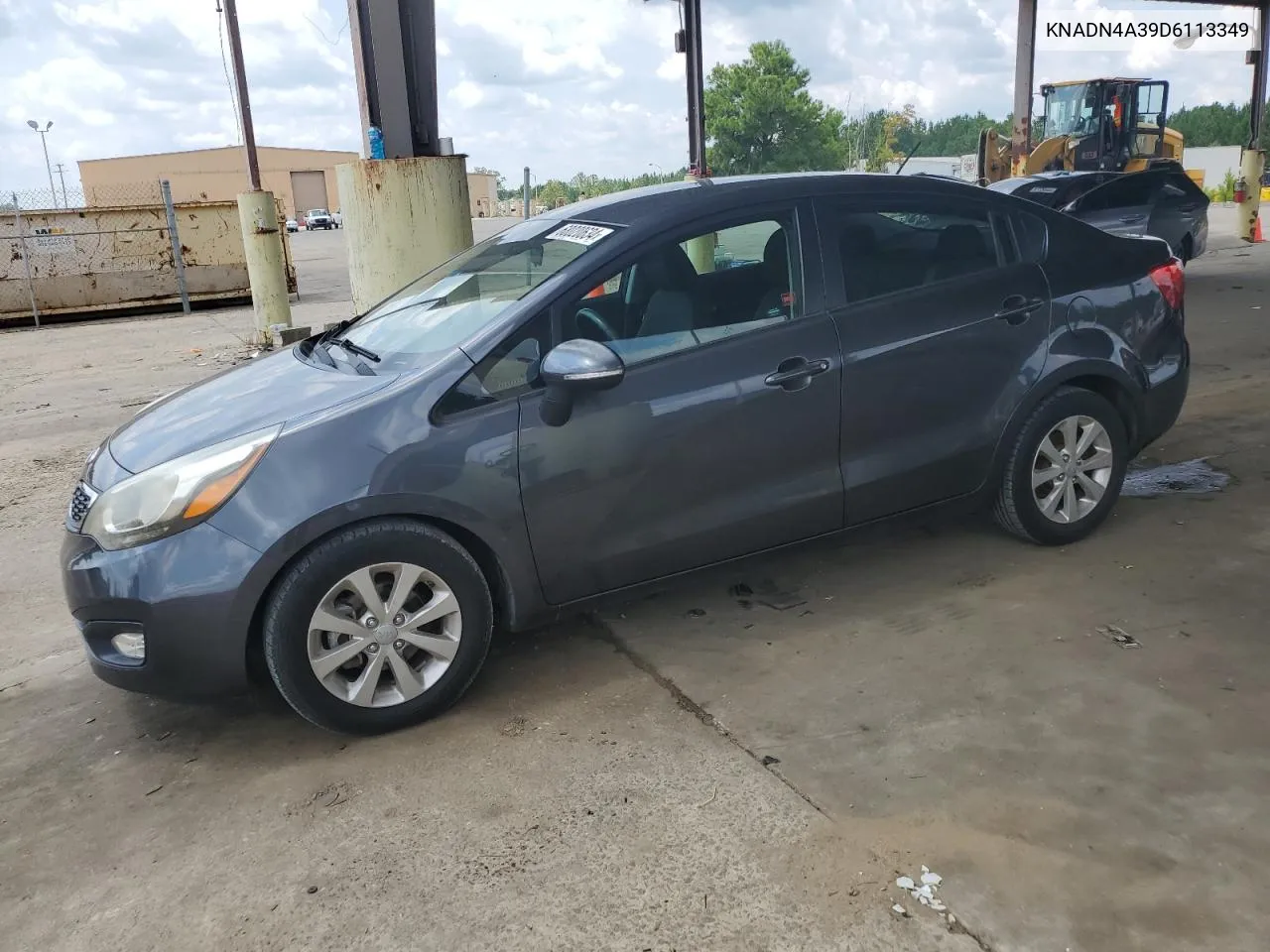 2013 Kia Rio Ex VIN: KNADN4A39D6113349 Lot: 68020634