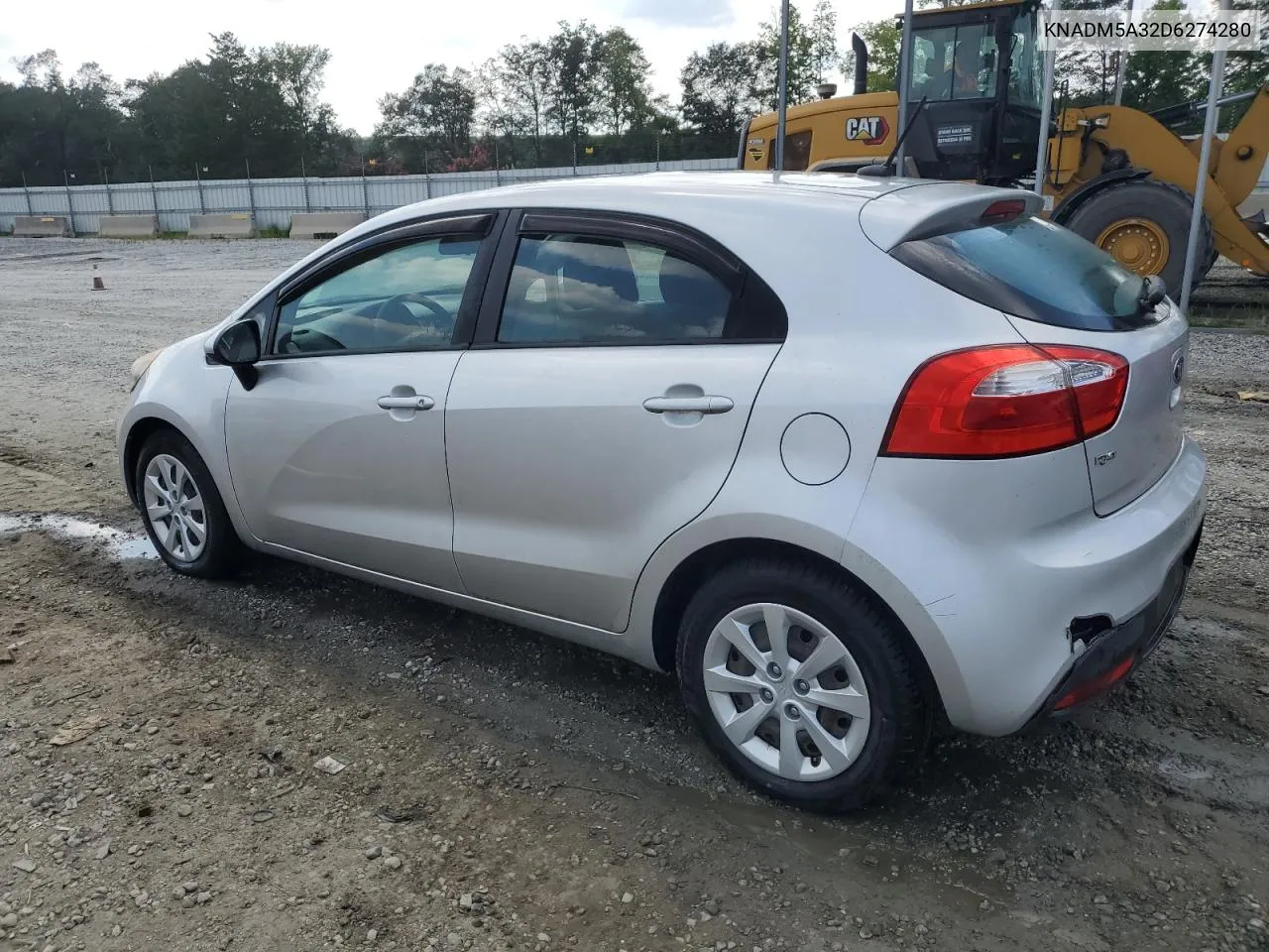 2013 Kia Rio Lx VIN: KNADM5A32D6274280 Lot: 68064504