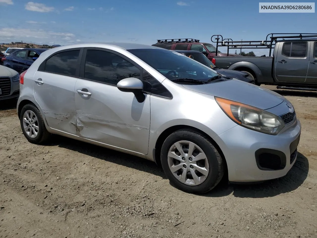 KNADN5A39D6280686 2013 Kia Rio Ex