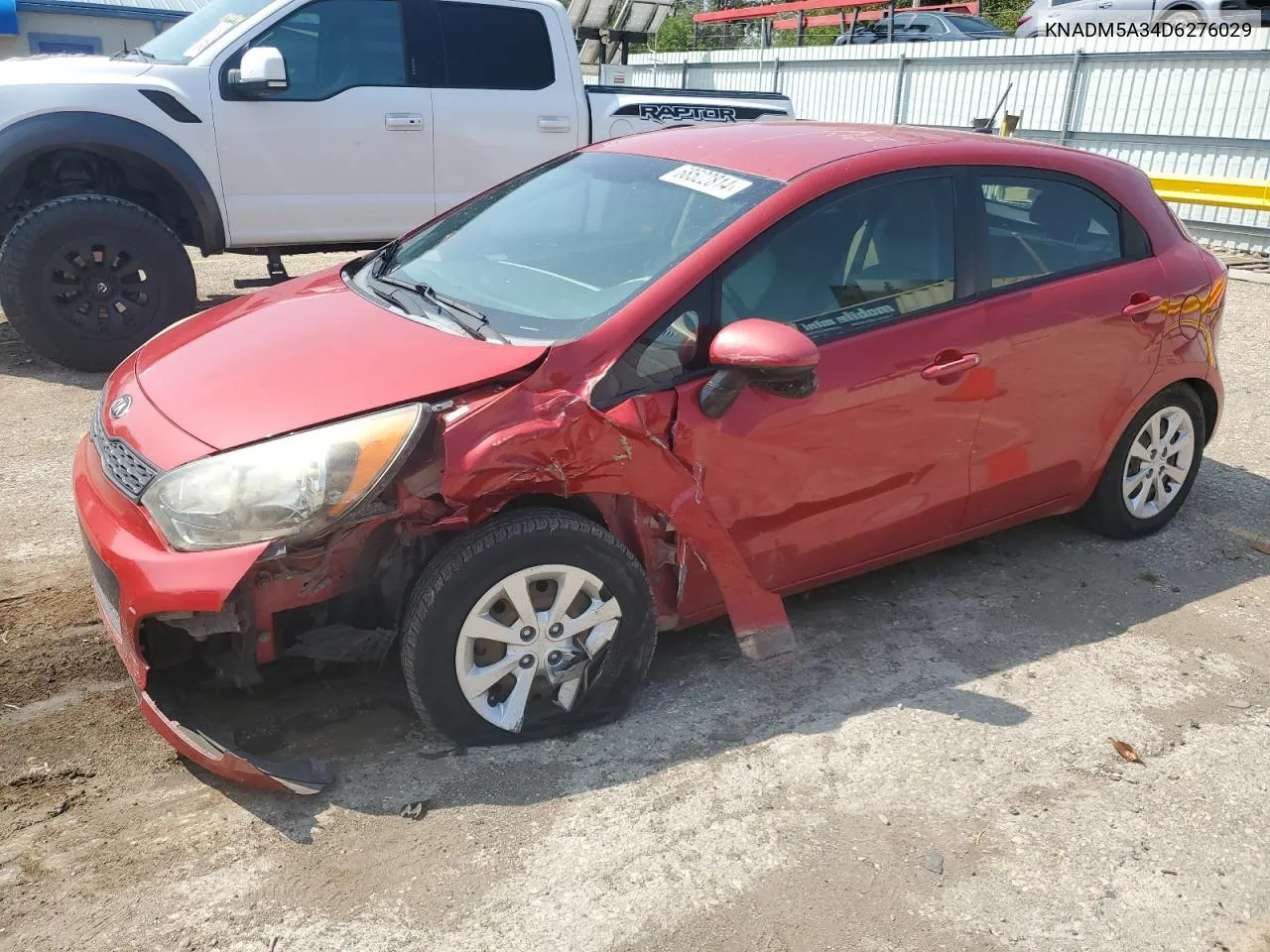 KNADM5A34D6276029 2013 Kia Rio Lx