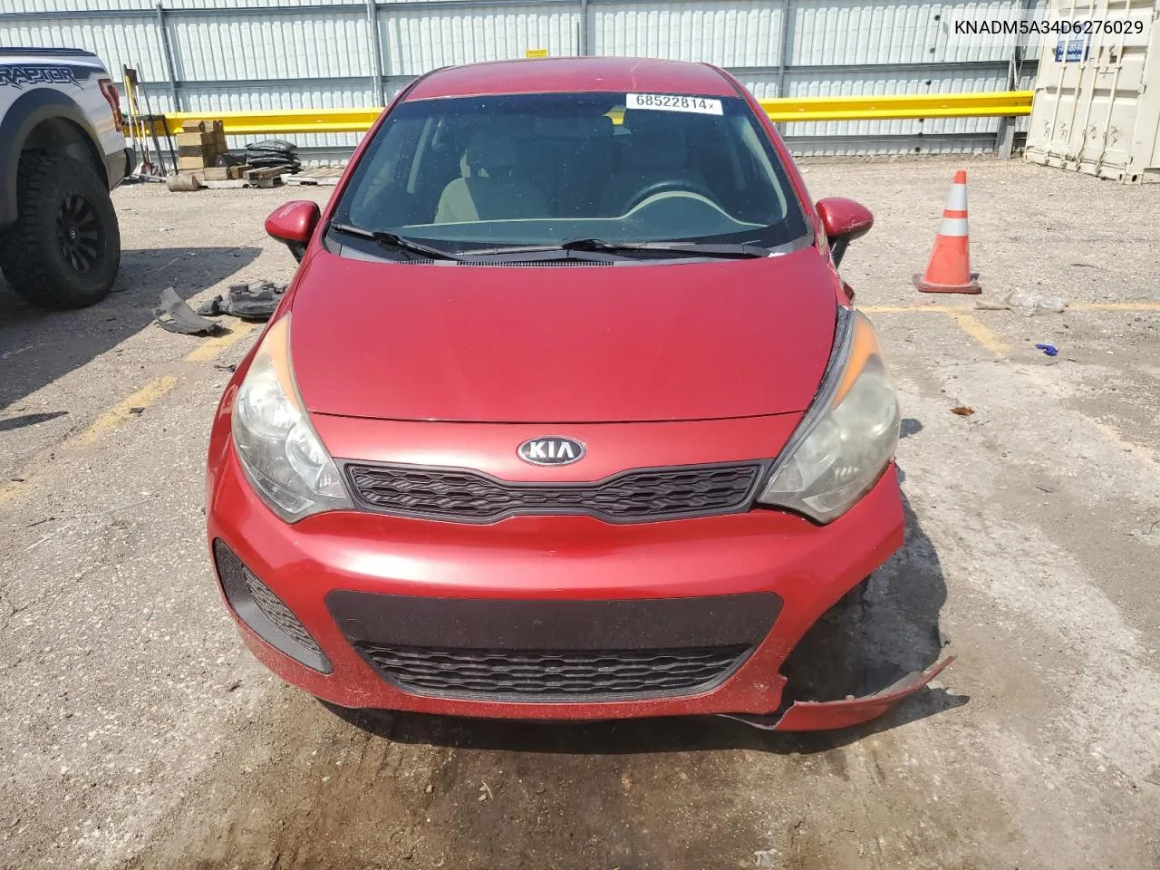 KNADM5A34D6276029 2013 Kia Rio Lx