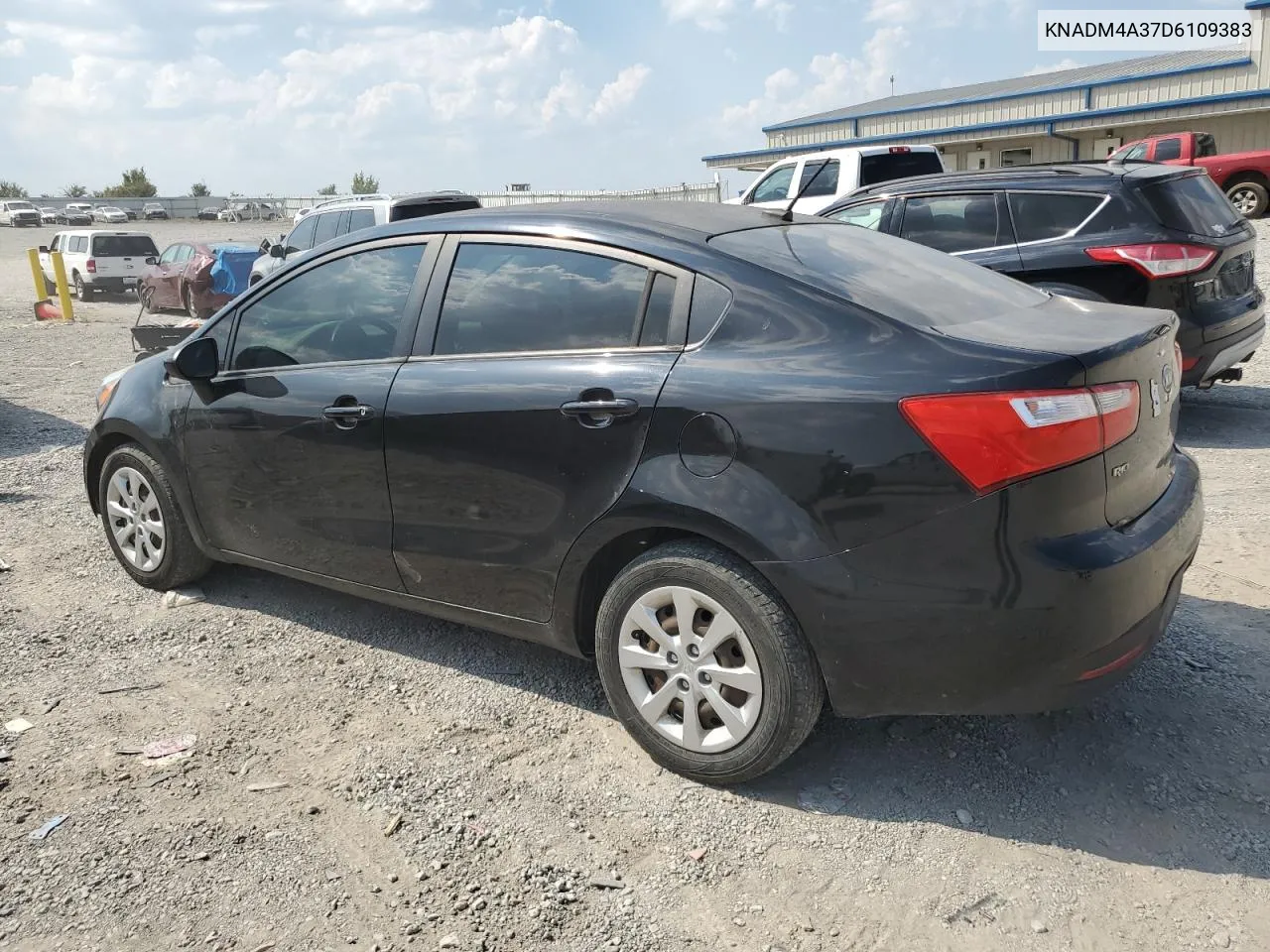 2013 Kia Rio Lx VIN: KNADM4A37D6109383 Lot: 68671754