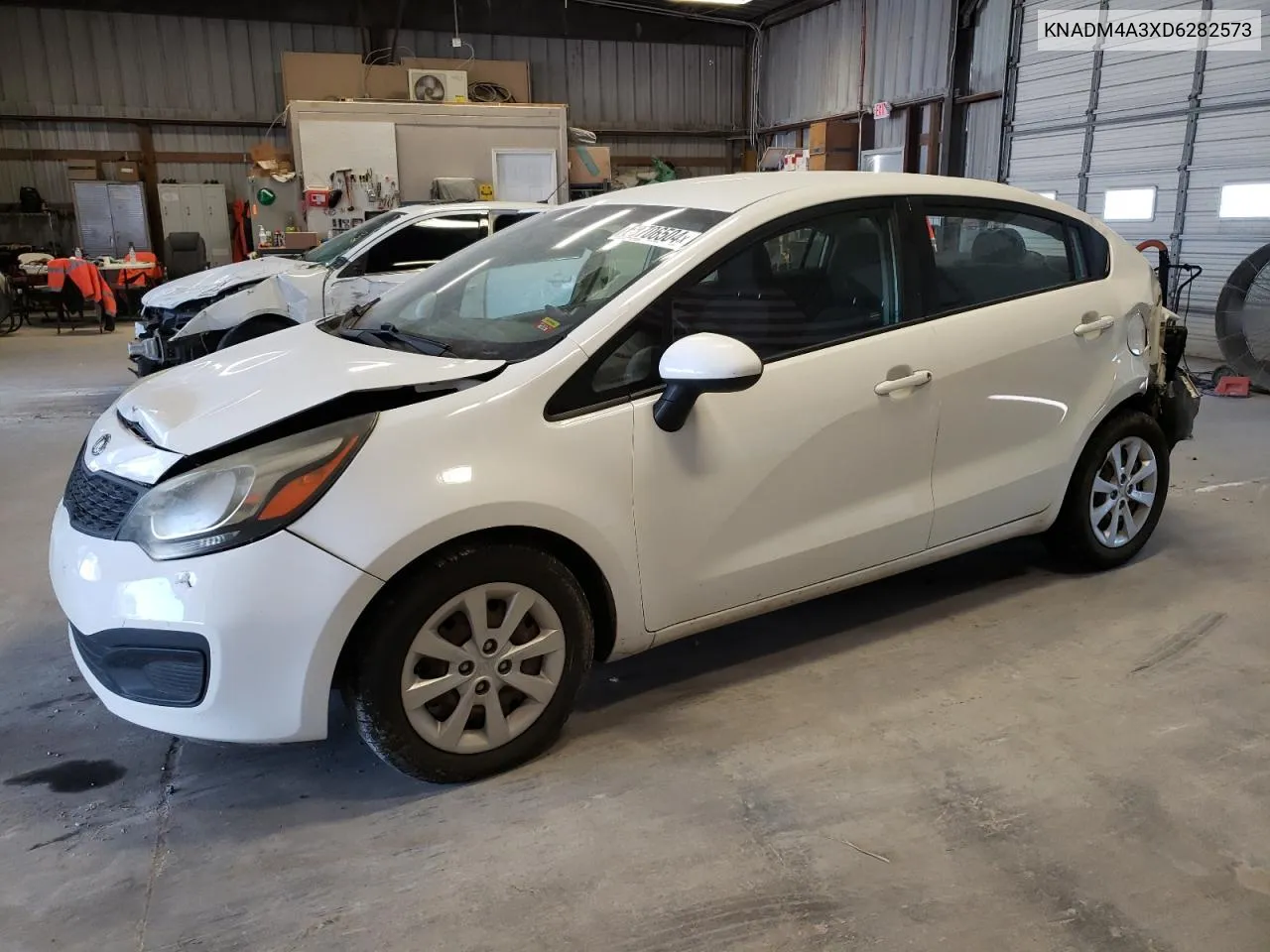 2013 Kia Rio Lx VIN: KNADM4A3XD6282573 Lot: 68706504