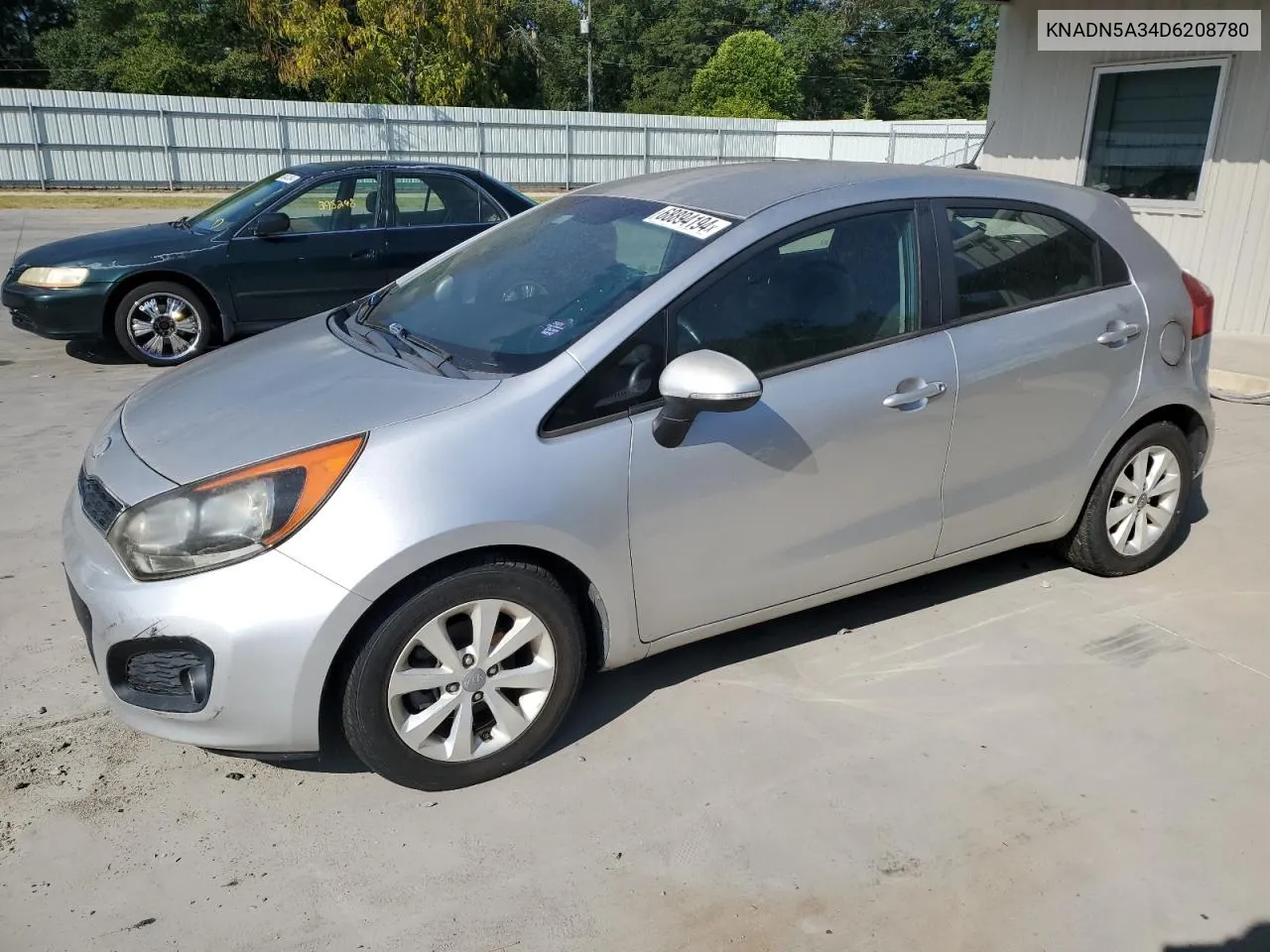 2013 Kia Rio Ex VIN: KNADN5A34D6208780 Lot: 68894194