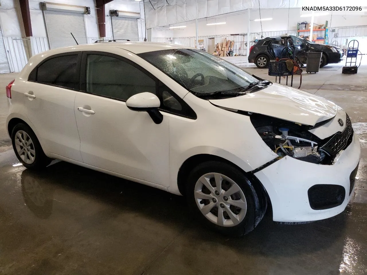 2013 Kia Rio Lx VIN: KNADM5A33D6172096 Lot: 68905404