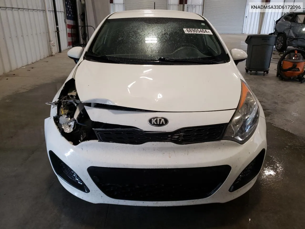 KNADM5A33D6172096 2013 Kia Rio Lx