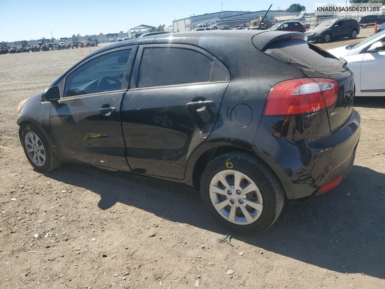 KNADM5A35D6231388 2013 Kia Rio Lx