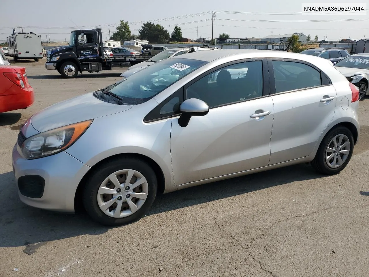 2013 Kia Rio Lx VIN: KNADM5A36D6297044 Lot: 69328844