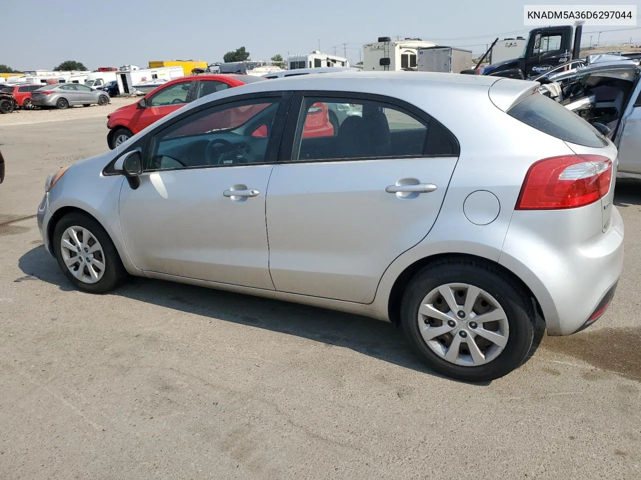 2013 Kia Rio Lx VIN: KNADM5A36D6297044 Lot: 69328844