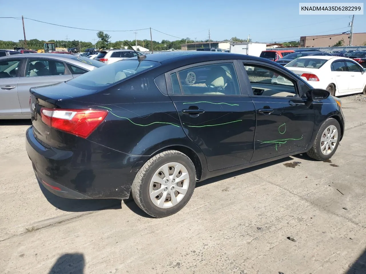 KNADM4A35D6282299 2013 Kia Rio Lx