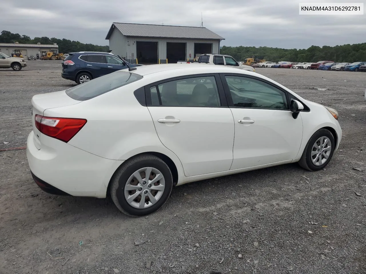 KNADM4A31D6292781 2013 Kia Rio Lx