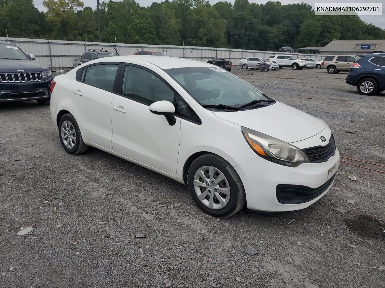 KNADM4A31D6292781 2013 Kia Rio Lx