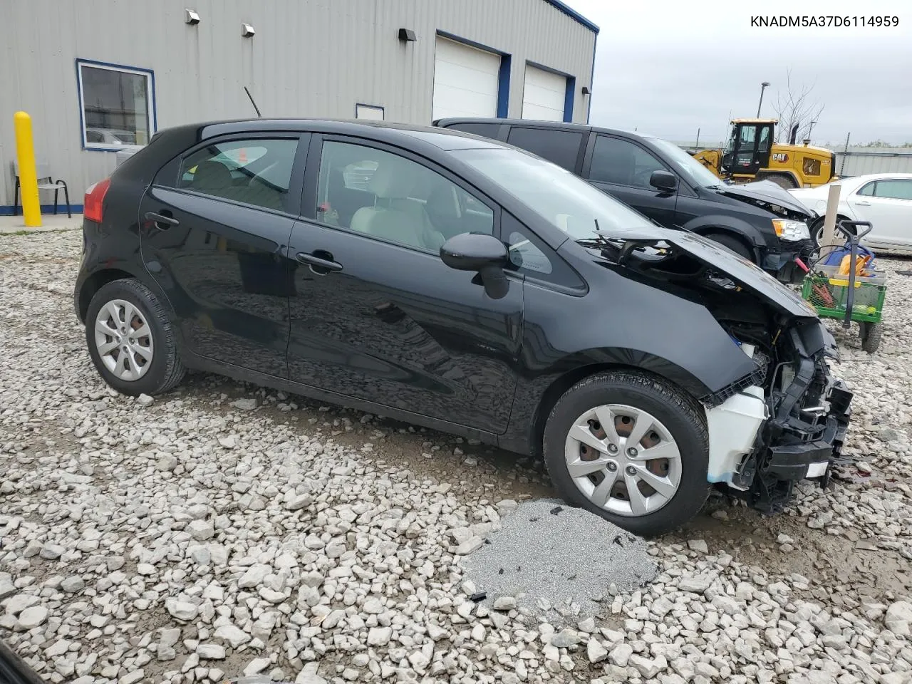 KNADM5A37D6114959 2013 Kia Rio Lx