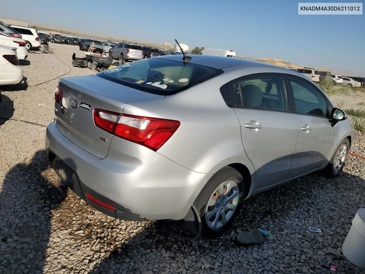 KNADM4A30D6211012 2013 Kia Rio Lx