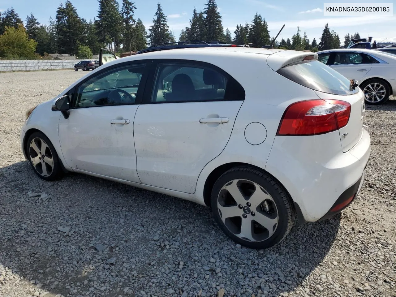 2013 Kia Rio Ex VIN: KNADN5A35D6200185 Lot: 69993854