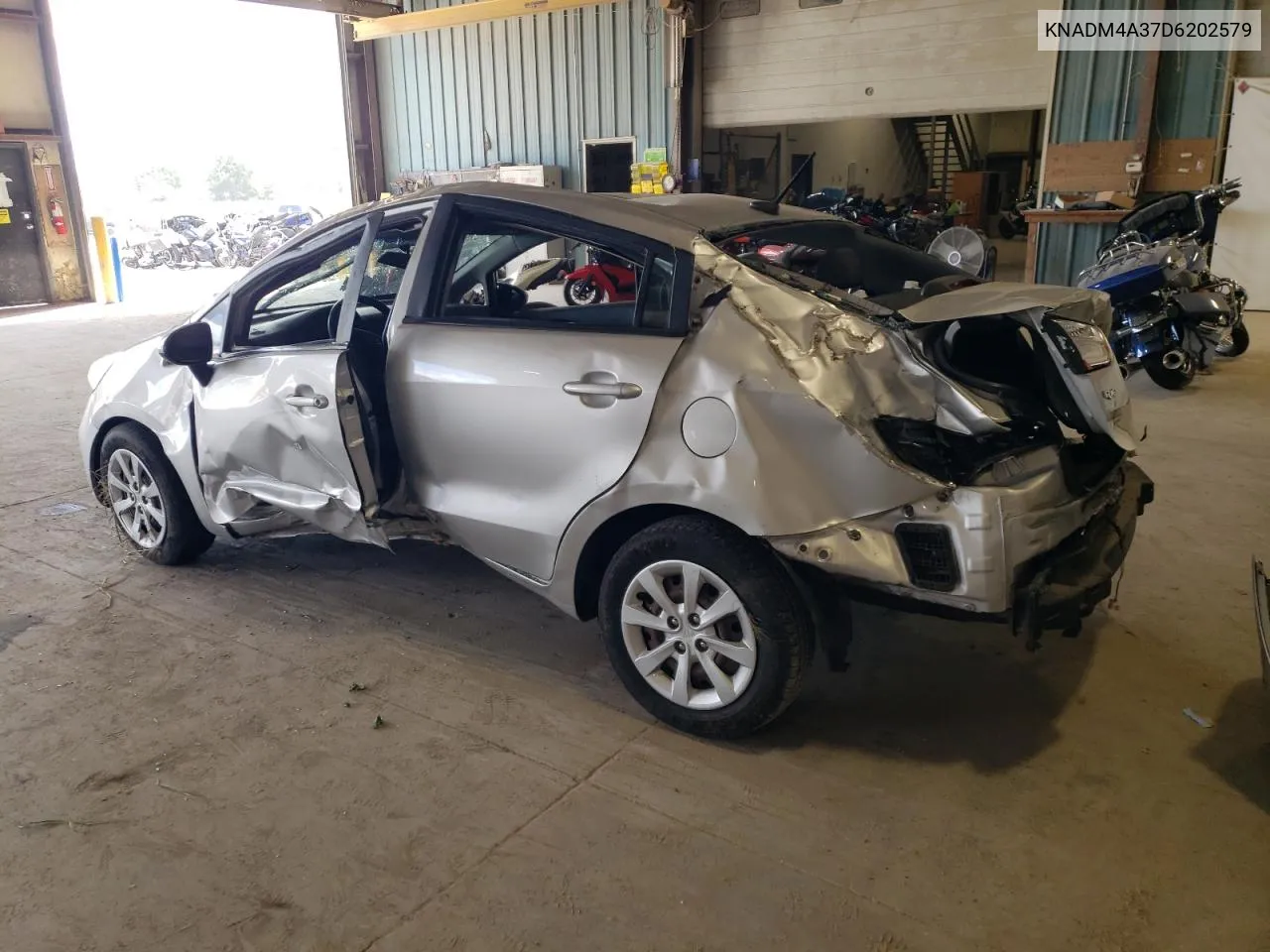 KNADM4A37D6202579 2013 Kia Rio Lx