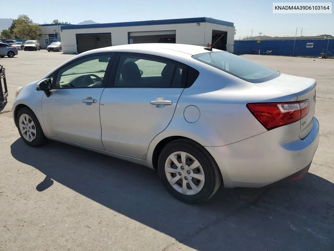 2013 Kia Rio Lx VIN: KNADM4A39D6103164 Lot: 71476494