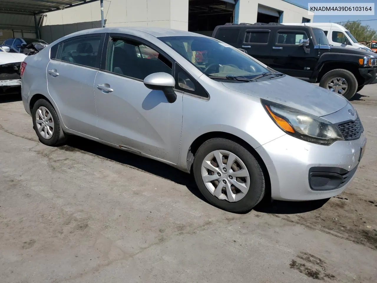 KNADM4A39D6103164 2013 Kia Rio Lx