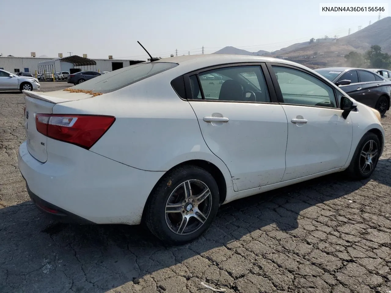 2013 Kia Rio Ex VIN: KNADN4A36D6156546 Lot: 71622534