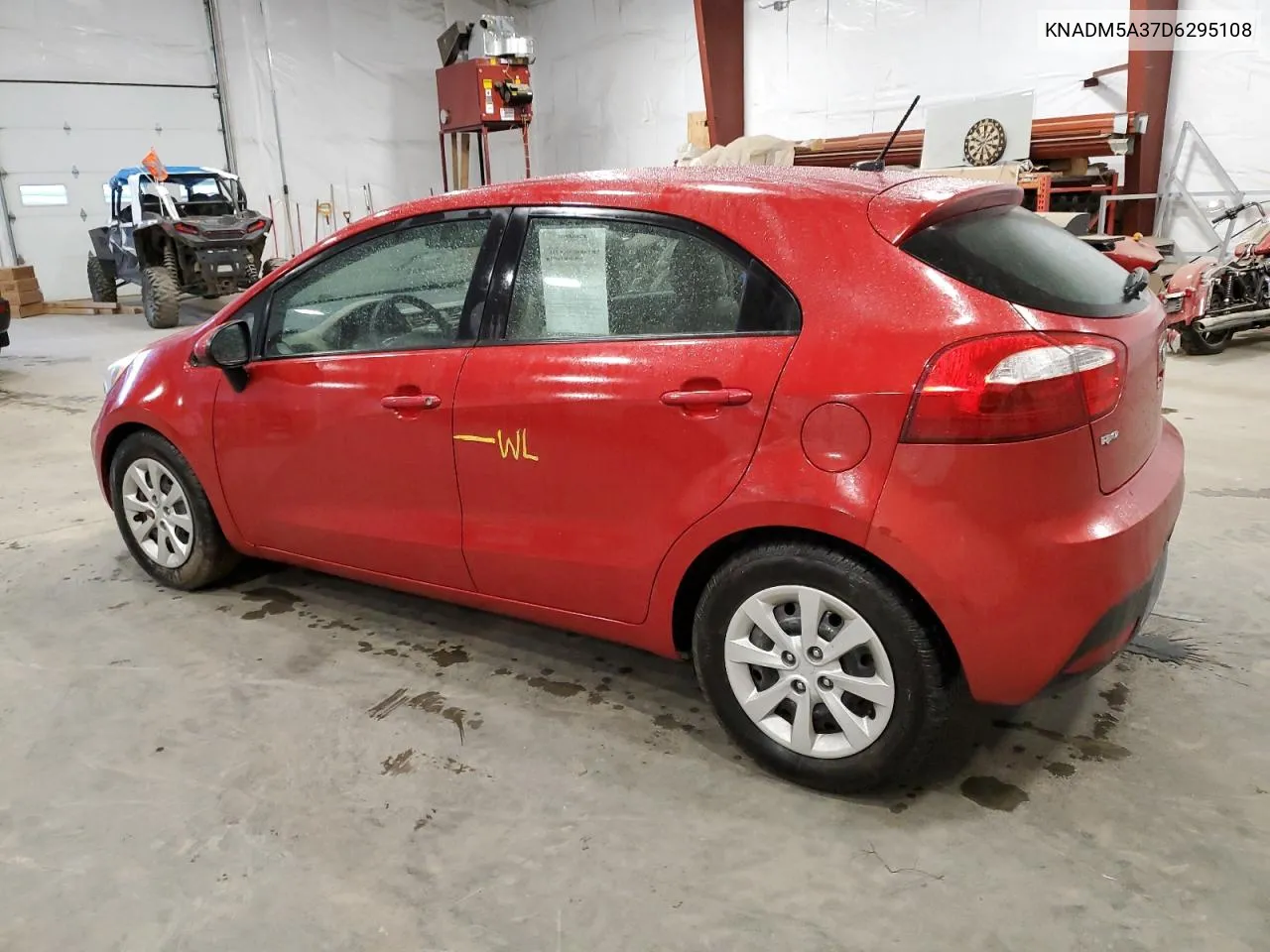 KNADM5A37D6295108 2013 Kia Rio Lx