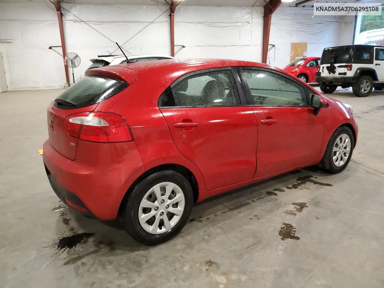 2013 Kia Rio Lx VIN: KNADM5A37D6295108 Lot: 72436144