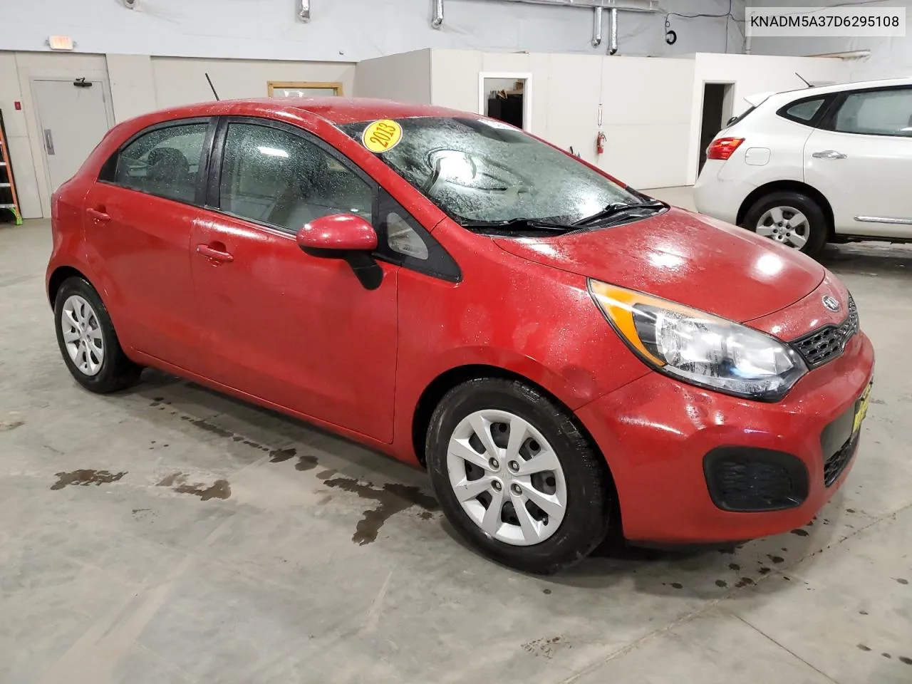 2013 Kia Rio Lx VIN: KNADM5A37D6295108 Lot: 72436144