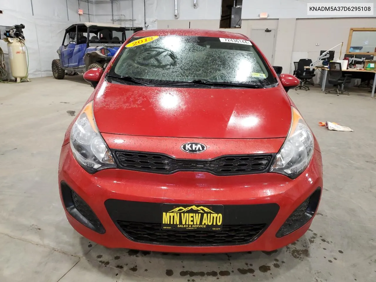 KNADM5A37D6295108 2013 Kia Rio Lx