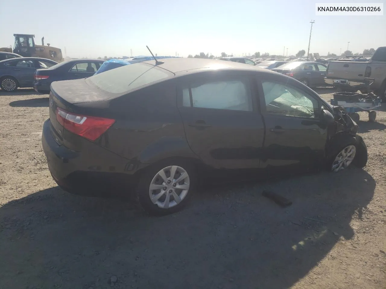 2013 Kia Rio Lx VIN: KNADM4A30D6310266 Lot: 72752374