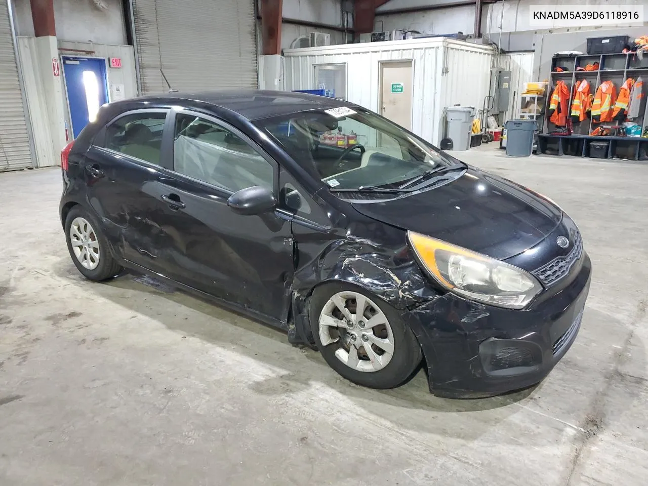 2013 Kia Rio Lx VIN: KNADM5A39D6118916 Lot: 72951094