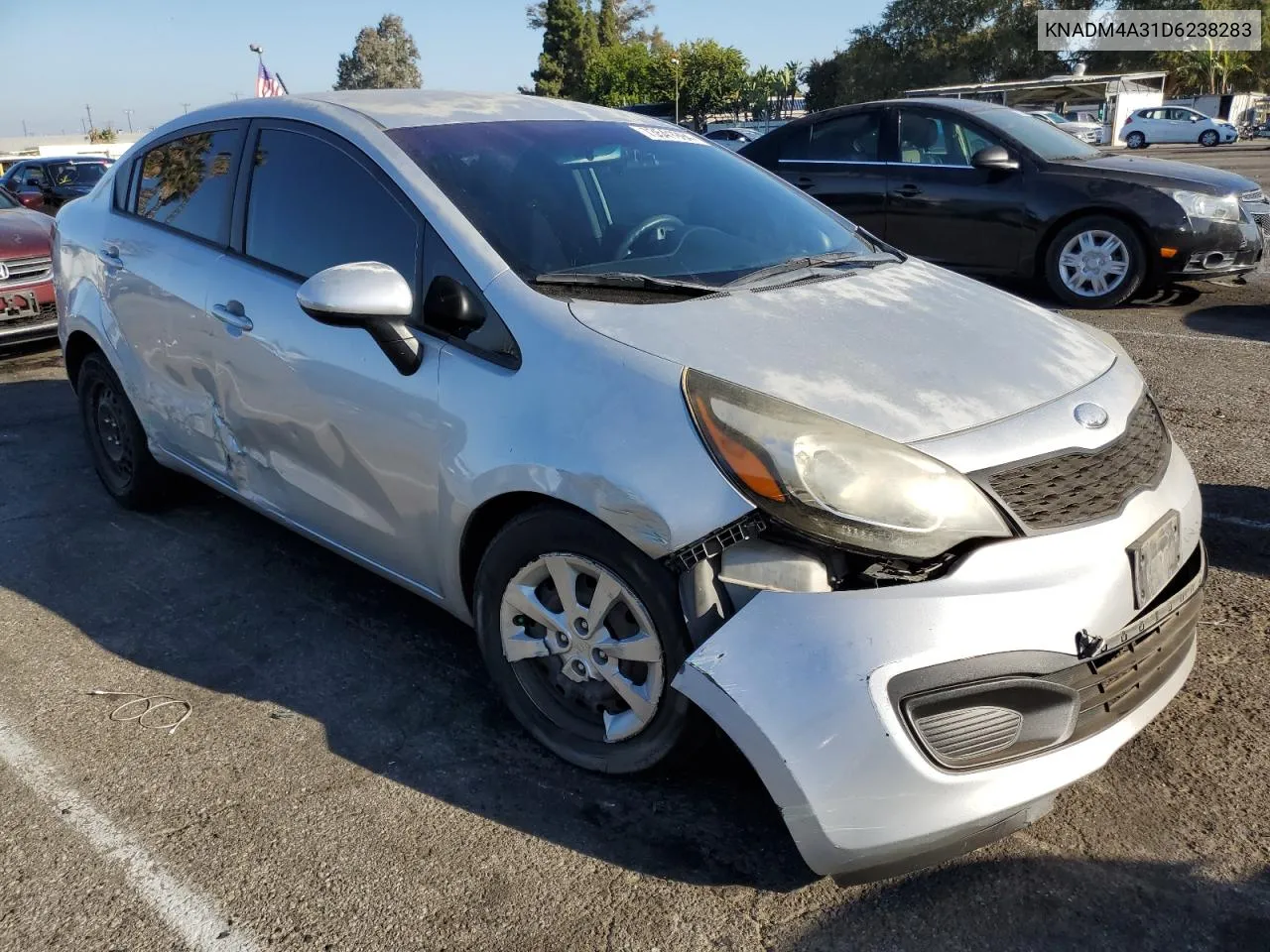 2013 Kia Rio Lx VIN: KNADM4A31D6238283 Lot: 73541994