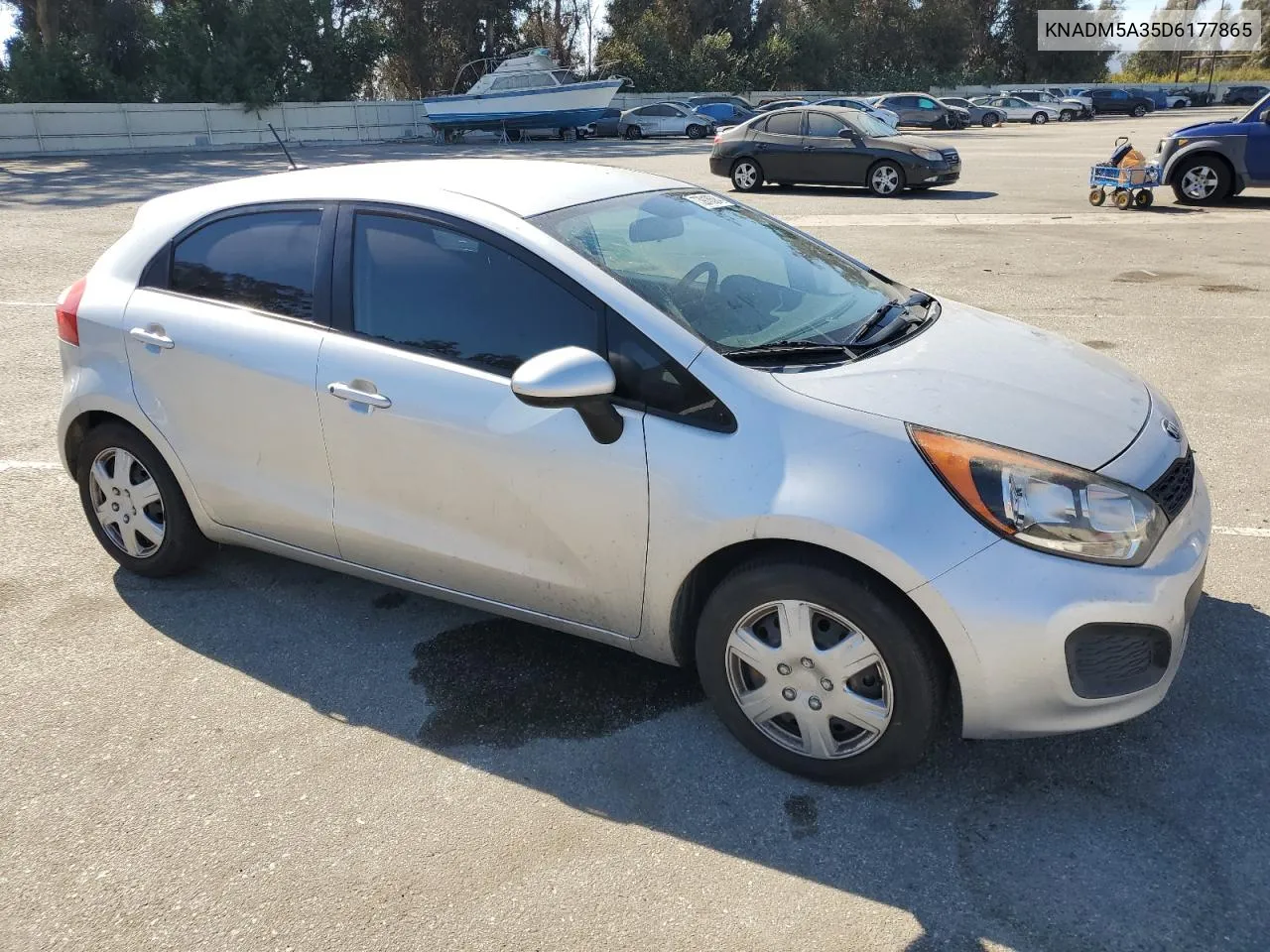 2013 Kia Rio Lx VIN: KNADM5A35D6177865 Lot: 73918584