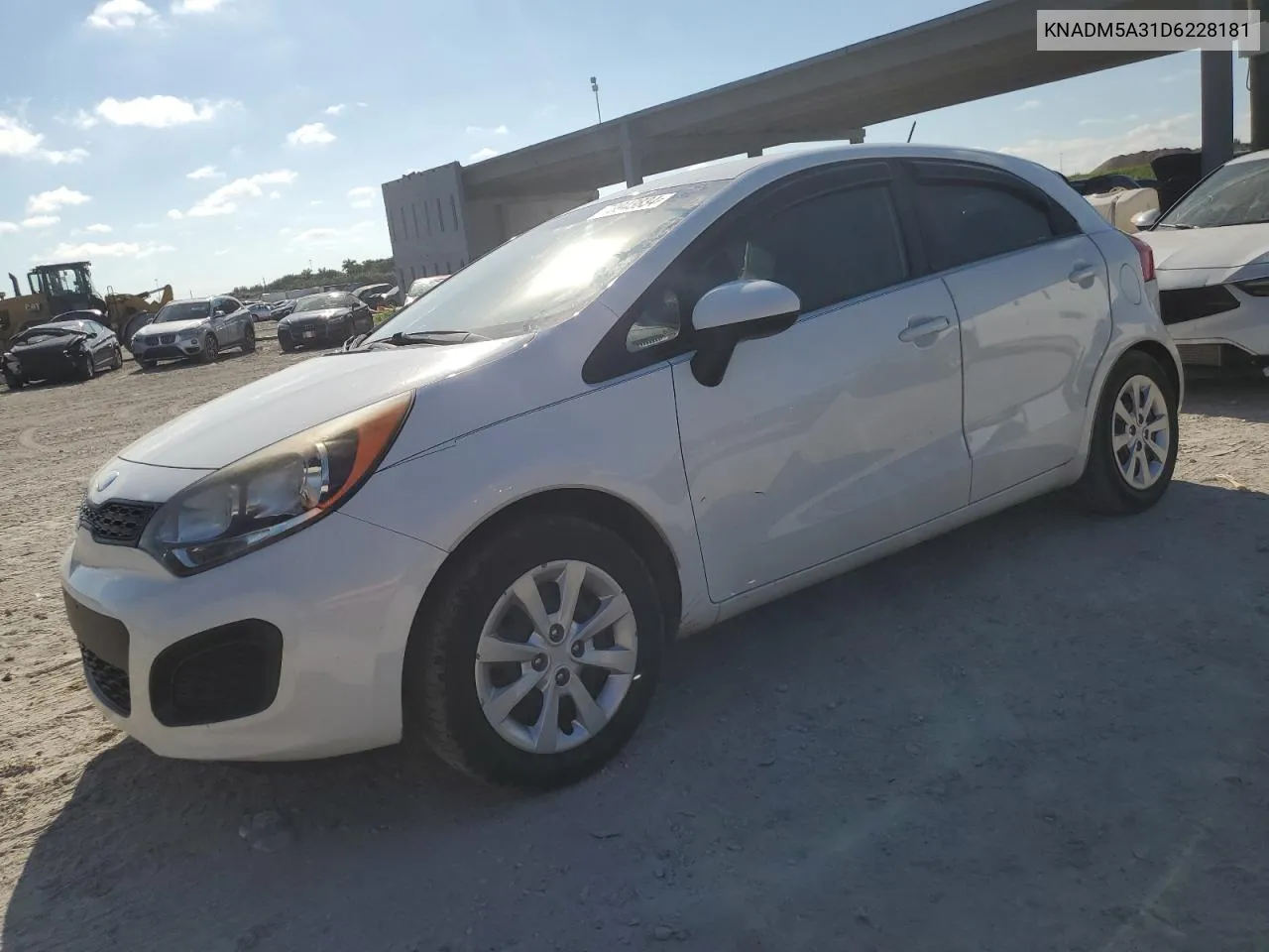 KNADM5A31D6228181 2013 Kia Rio Lx