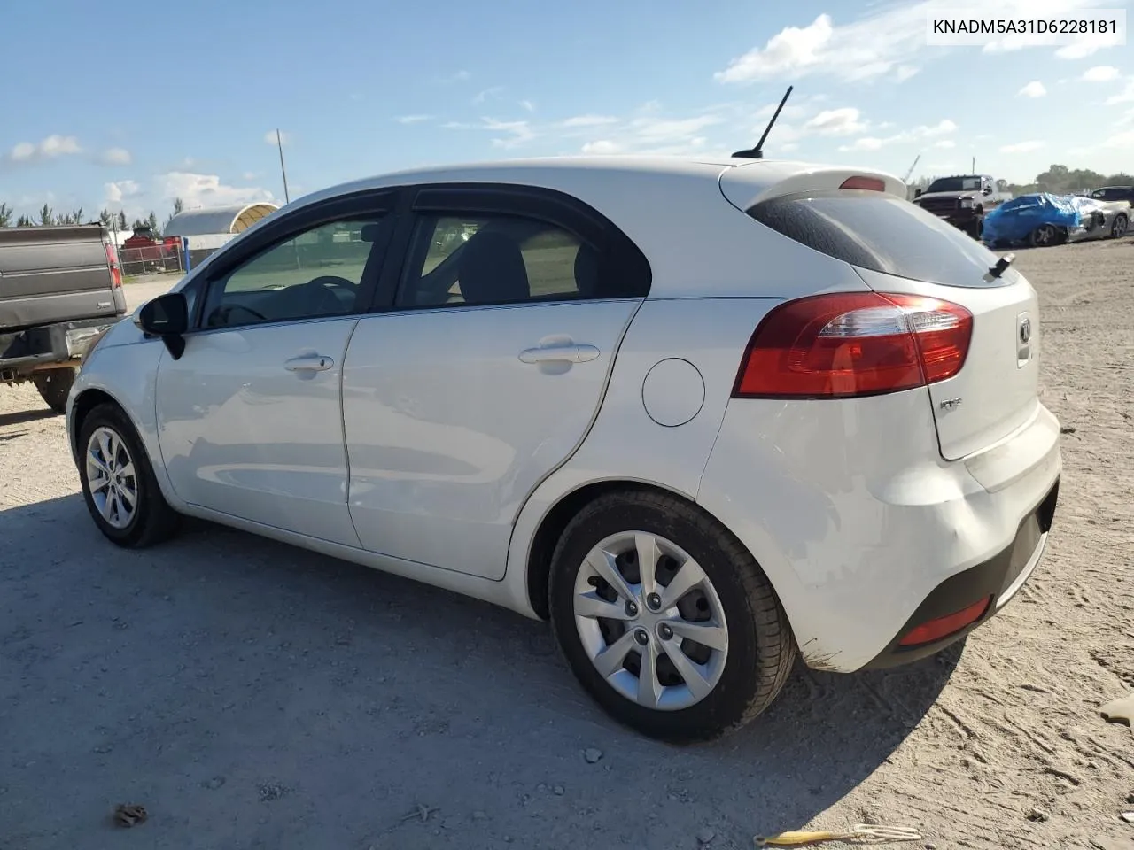 KNADM5A31D6228181 2013 Kia Rio Lx