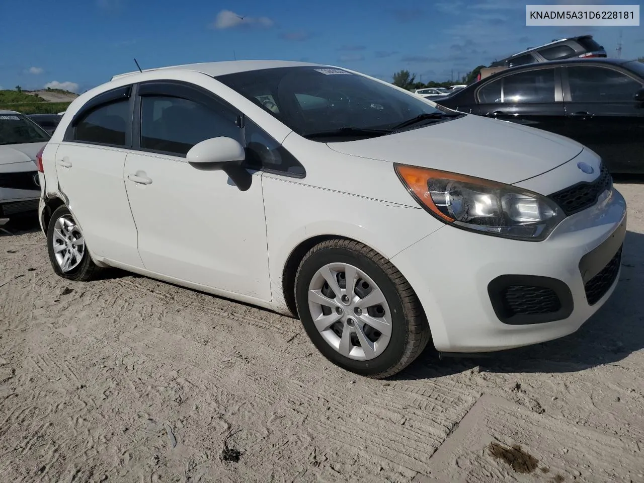 KNADM5A31D6228181 2013 Kia Rio Lx