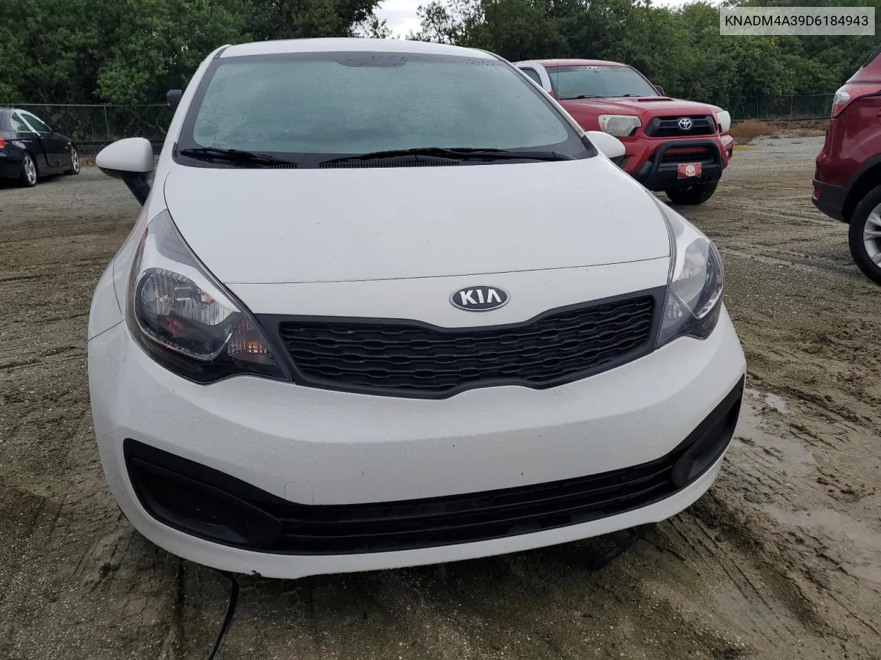 2013 Kia Rio Lx VIN: KNADM4A39D6184943 Lot: 74179914