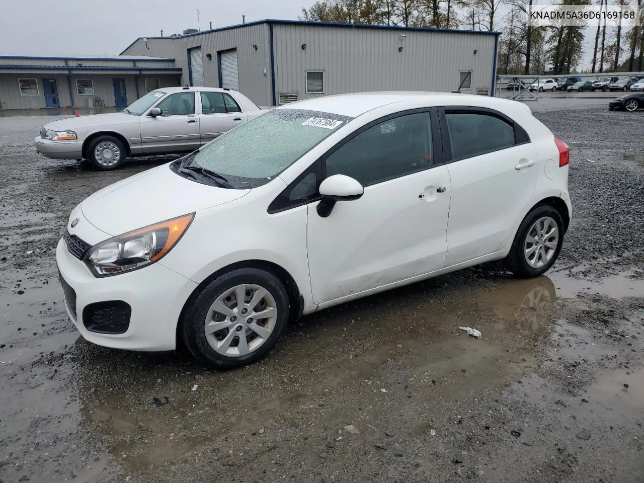 2013 Kia Rio Lx VIN: KNADM5A36D6169158 Lot: 74767984