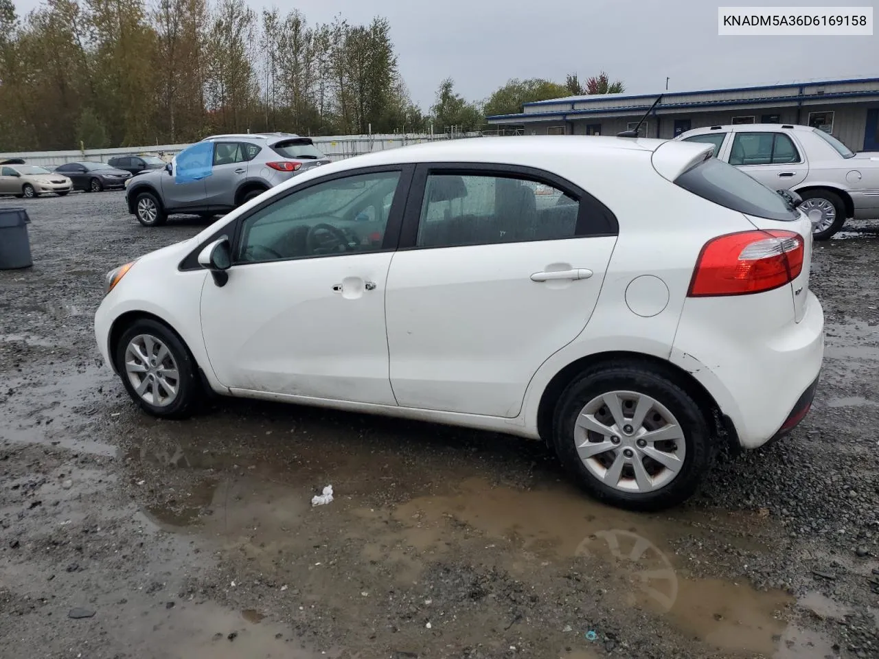 2013 Kia Rio Lx VIN: KNADM5A36D6169158 Lot: 74767984