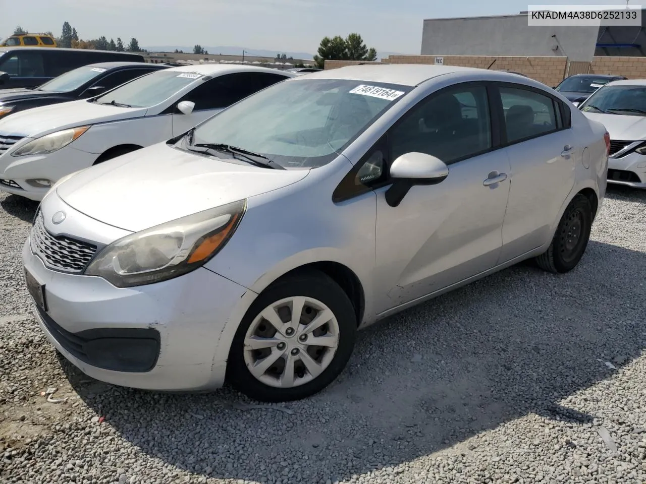 KNADM4A38D6252133 2013 Kia Rio Lx