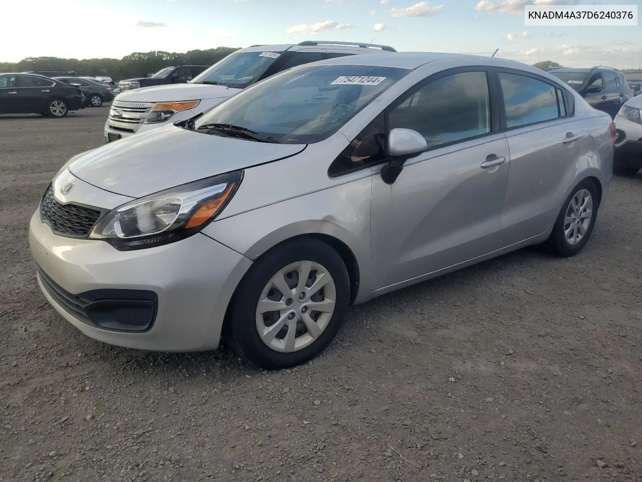 KNADM4A37D6240376 2013 Kia Rio Lx