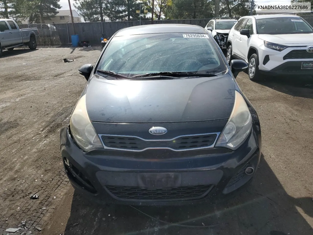 KNADN5A38D6227686 2013 Kia Rio Ex