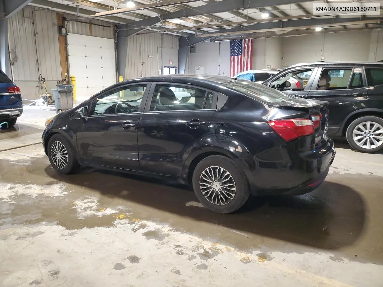 2013 Kia Rio Ex VIN: KNADN4A39D6150711 Lot: 76351034