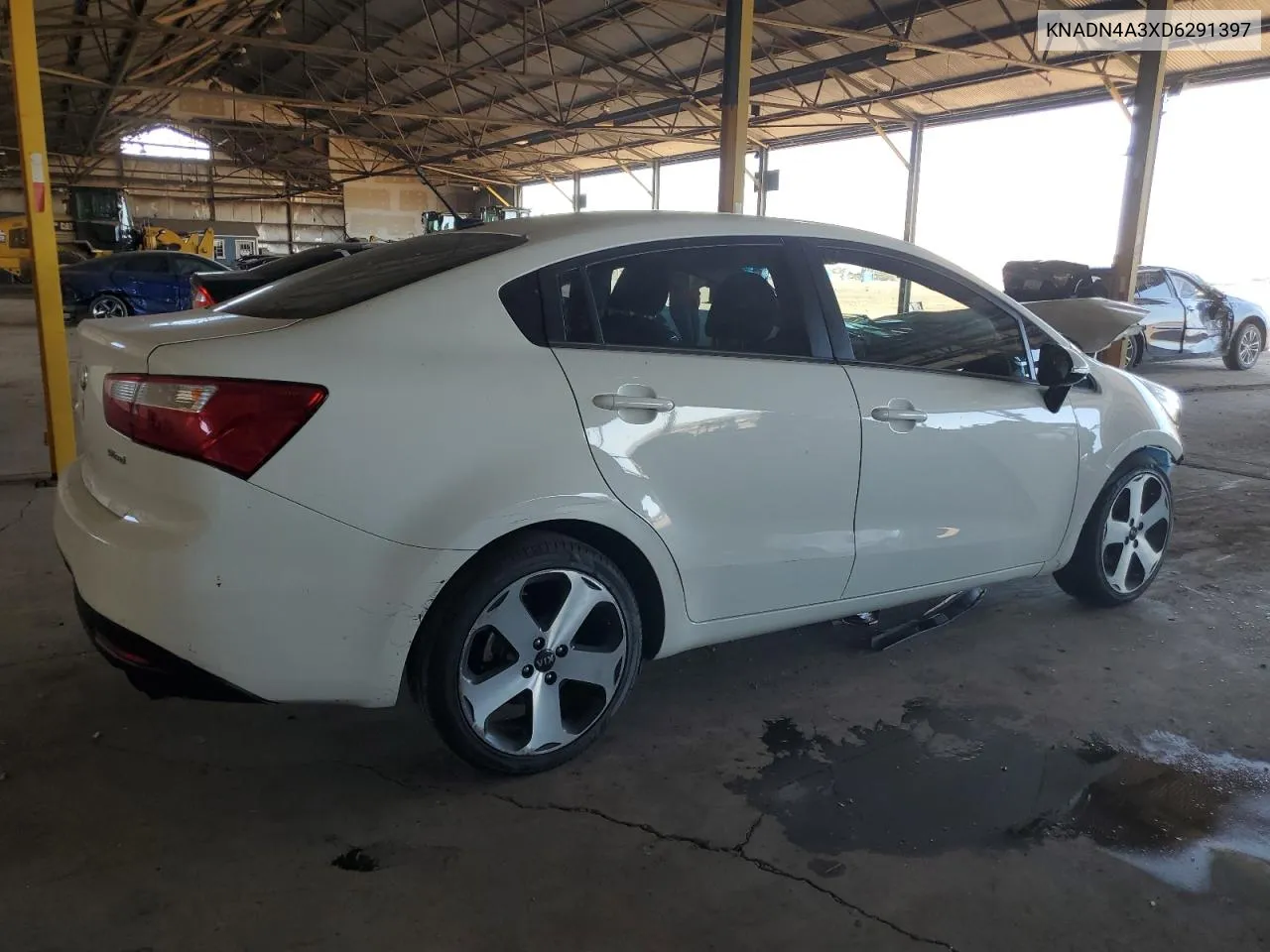 2013 Kia Rio Ex VIN: KNADN4A3XD6291397 Lot: 76419854