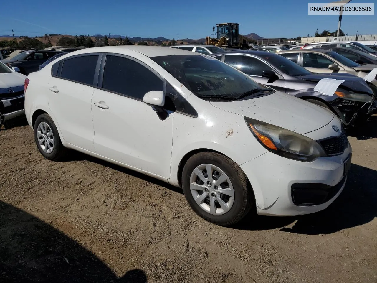 KNADM4A39D6306586 2013 Kia Rio Lx