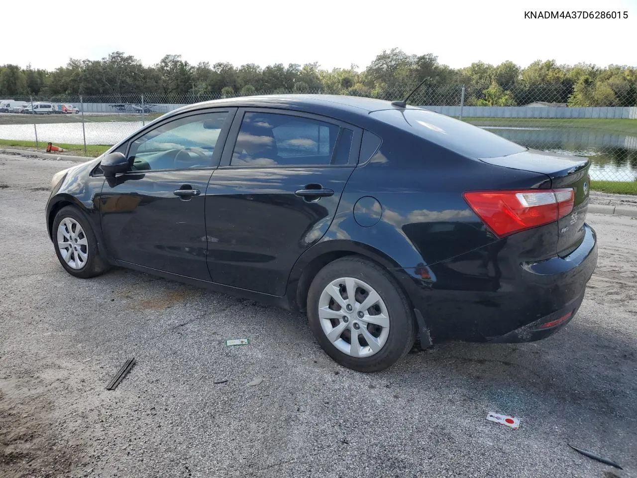 2013 Kia Rio Lx VIN: KNADM4A37D6286015 Lot: 77231454