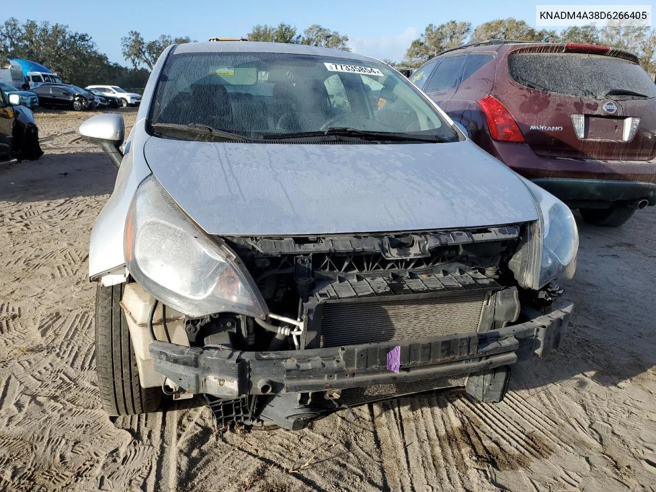 2013 Kia Rio Lx VIN: KNADM4A38D6266405 Lot: 77335854