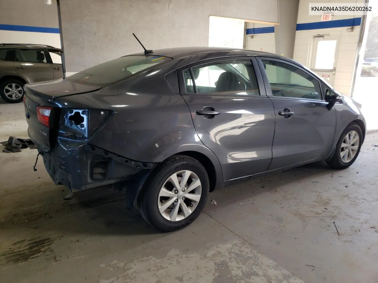 2013 Kia Rio Ex VIN: KNADN4A35D6200262 Lot: 78107324