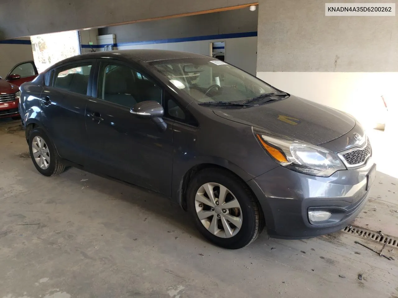 2013 Kia Rio Ex VIN: KNADN4A35D6200262 Lot: 78107324